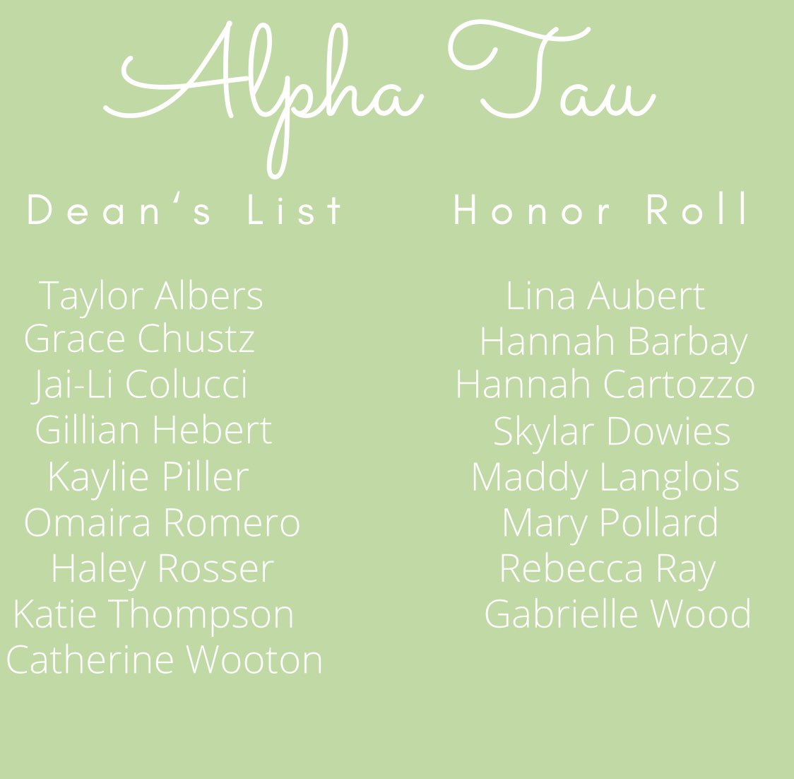Alpha Sigma Tau • Phi Chapter tweet media