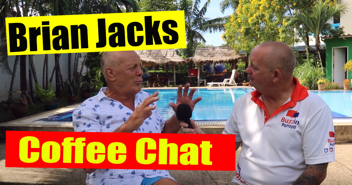 BuzzinPattaya's tweet photo. We got to chat with the legendary Brian Jacks! Come have a look as Brian shares his life story with us

Brian Jacks Pattaya 2020. Have a watch as Brian talks about his life, success and Pattaya. https://t.co/Fj1kcup9wE

#brianjacks #brianjackspattaya #pattayainformation #pattaya https://t.co/ZWqbawpB9I