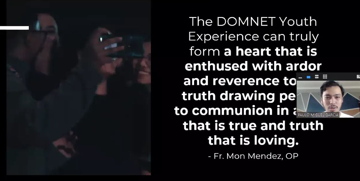 domnetustshs's tweet photo. Happening Now: "We do not treat each other as orgmates, we create friendship that lasts forever. We are one DOMNET family in this journey." - Mr. Paulo Miguel Garcia
#DOMNET #HALIGI2020 π‘ https://t.co/cAvI9DKql8