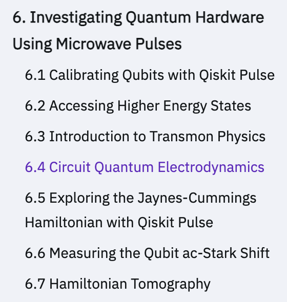 These sections add to our existing sections describing circuit QED and transmon physics, with more on the way. Cheers to  @karamlouMIT,  @nickbronn and  @frraaank for working hard on these.