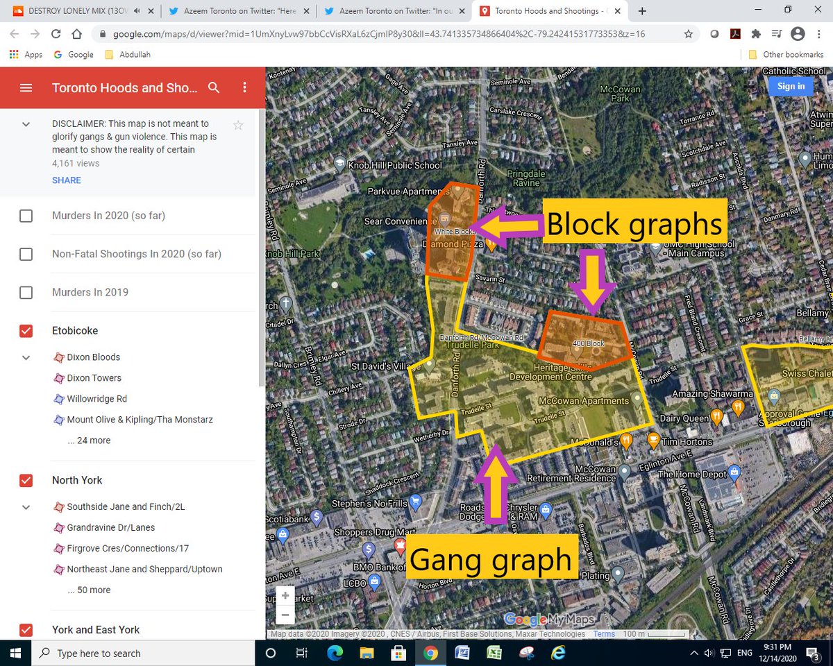 Jane And Finch Map Zaland Sayid On Twitter: "I Would Like To Give A Big Shout Out To Two  Friends Of Mine From Jane & Finch. It Was Their Idea To Make This Map, So  This