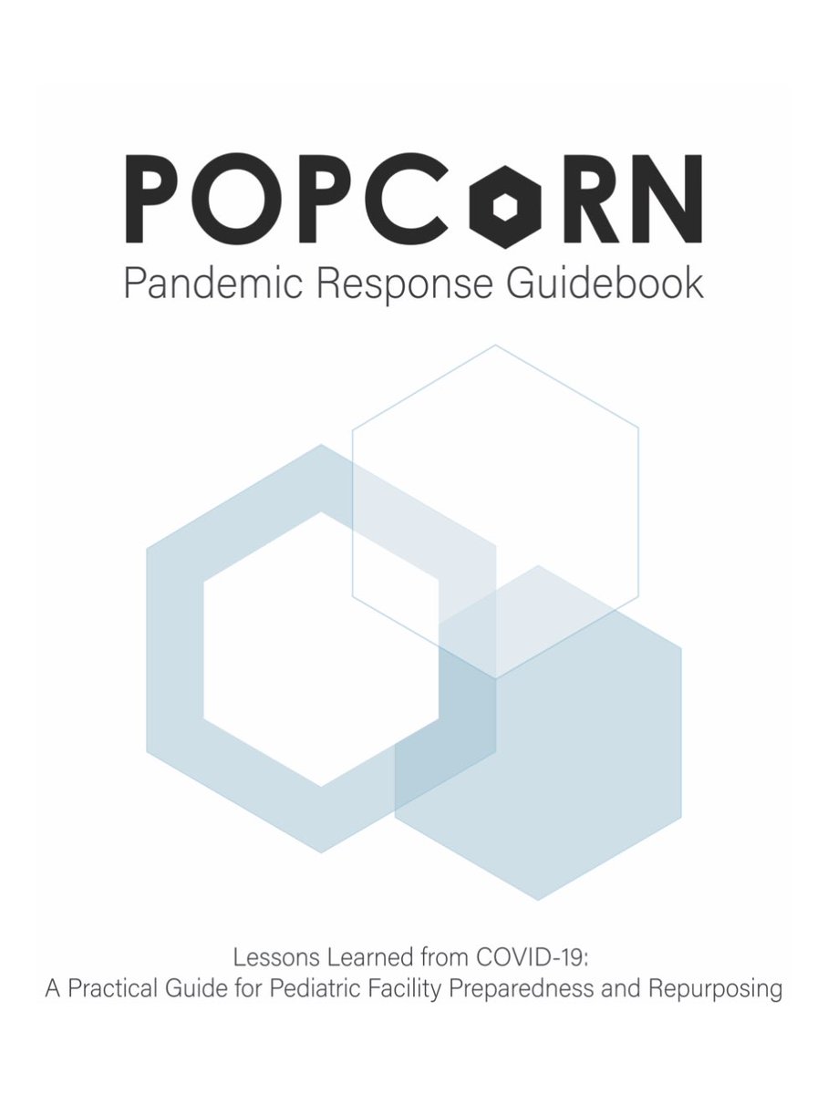  #POPCoRNet is will soon release “Lessons Learned from COVID 19: A Practical Guide for Pediatric Facility Preparedness and Repurposing.” It describes how to safely & rapidly operationalize changes implemented in pediatric settings. It’ll be found on our home page.  #JHMChat 2/10