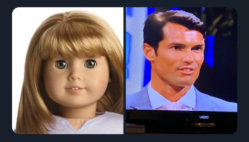 sarinamichelleb's tweet photo. I still can’t get over the fact that Bennett has American Girl teeth 😩 #bachelorette #TheBachelorette https://t.co/DXho6jemlA