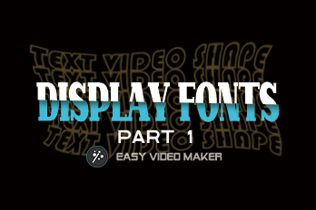 utubemoviemaker's tweet photo. Display fonts are good to use in logos and titles to create an atmosphere and a specific feeling with the help of text content. Try them now!

https://t.co/qqO8P1qIbk

#videoopener #textvideoshape #videotitle #displayfonts https://t.co/jRMVRQMNm7