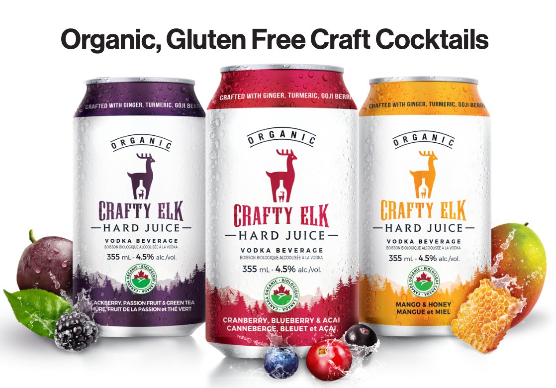 Hottest NEW Trend Hard Juice™ Craft Cocktail Maker Crafty Elk™ Launches New Equity Crowdfunding Campaign to Expand marketwatch.com/press-release/…