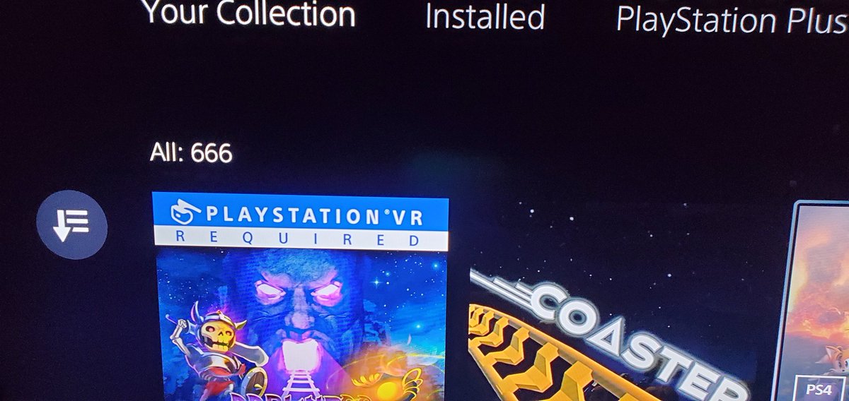 RowdyJeff's tweet photo. Now I know why my external hard drive kept corrupting the system. Look at that collection count.
#Devilishly #PS5 #PlayStation5 https://t.co/3GIX3wCZJr
