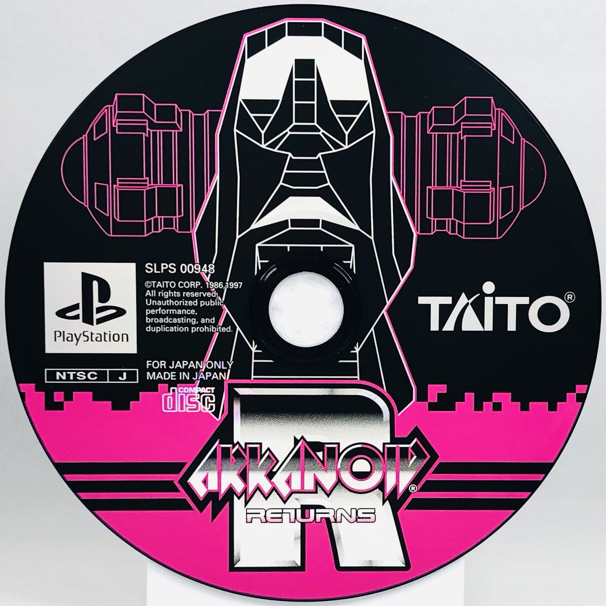 ARKANOID RETURNSTAITOPlayStation, 1997Archives :  https://www.instagram.com/gamediscbeauty/&nbsp;