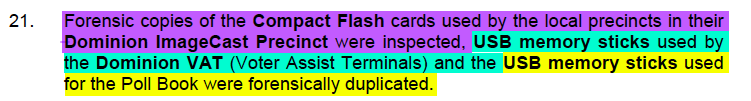 YELLOW should show the # of voters who checked in to vote, GREEN should show the same # of voters plus (when totaled across all voting stations) # of votes cast for each candidate in each race. PURPLE should match the GREEN TOTALS. There's no discussion of this?