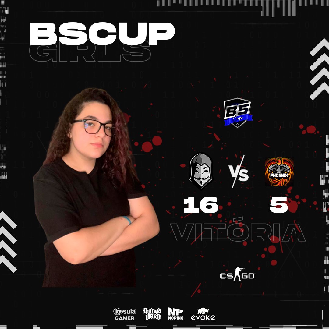 blackhatgg's tweet photo. Estamos na final da Mcup com o time CS:GO Msc e conseguimos duas vitorias importantissimas com o CS:GO Fem pela Bscup Girls.
Feminino
@BsCup_
🆚 #BlackPhoenix
✅ 16 x 5
🆚 #PhRed
✅ 16 x 10
Masculino
@mcupgame
🆚 #srd (2x0)
✅ 16 x 6
✅ 16 x 9 https://t.co/s5M9lcFqIp