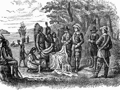The idea behind this was that the settlers knew the strength of the native Americans lied in their unity of tribes when it came to standing against the settlers.Introducing them to alcohol was a calculated move on the part of the settlers.