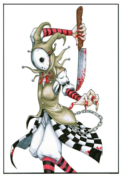 10年くらい前に描いた絵(コピック) 