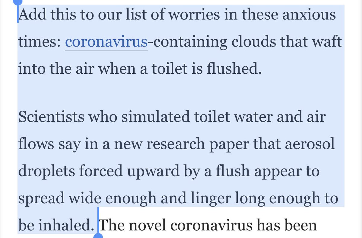 3) This has been discussed before.  https://www.washingtonpost.com/health/2020/06/16/coronavirus-toilet-flushing/