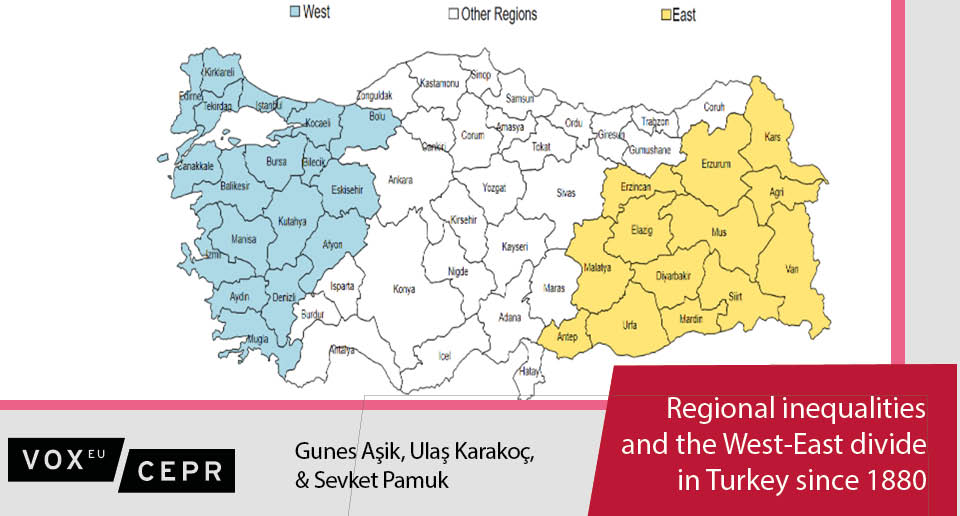 VoxEU (@voxeu) on Twitter photo With the help of a novel dataset, this column by <a href="/gunesasik/">Güneş Aşık</a>, Ulaş Karakoç & Sevket Pamuk examines the evolution of regional income inequality within present-day borders of #Turkey #EconTwitter bit.ly/356S9Z1 With the help of a novel dataset, this column by <a href="/gunesasik/">Güneş Aşık</a>, Ulaş Karakoç & Sevket Pamuk examines the evolution of regional income inequality within present-day borders of #Turkey #EconTwitter bit.ly/356S9Z1