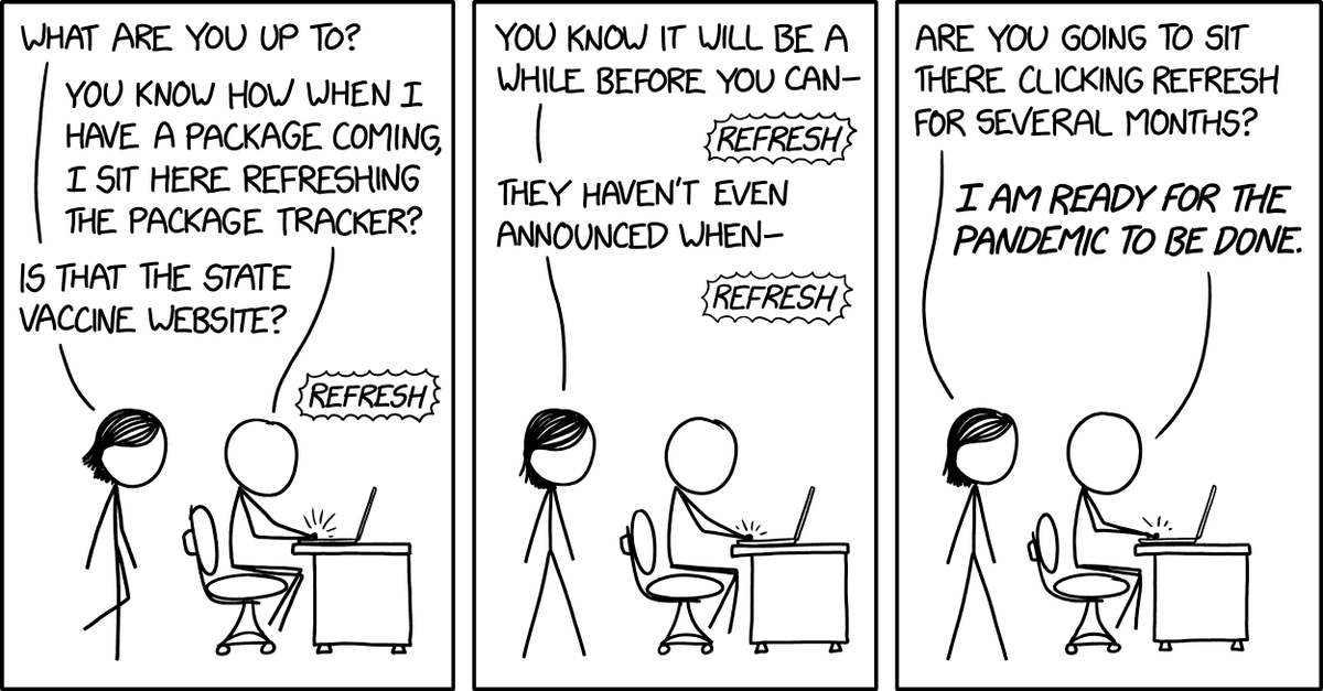 xkcd's tweet photo. Vaccine tracker https://t.co/QgyPmEyZcX https://t.co/Ok9mk1KGuu