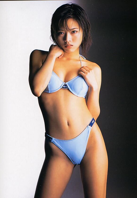 小麦肌でレアな釈由美子ちゃんのビキニハイレグ ＃ハイレグ ＃ビキニ
