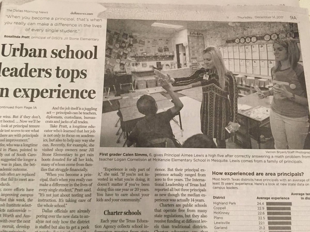 MrsAshleeBaker's tweet photo. This article written about my mom came up in my memories. Elementary Principal for 18 years and educator 29. Following in her footsteps has always been my goal. @Aimee_lewis330 #thirdgenerationeducator https://t.co/S7ZiNfB2FK