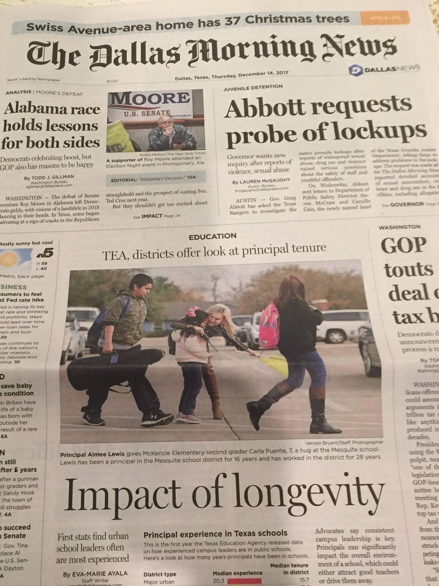 MrsAshleeBaker's tweet photo. This article written about my mom came up in my memories. Elementary Principal for 18 years and educator 29. Following in her footsteps has always been my goal. @Aimee_lewis330 #thirdgenerationeducator https://t.co/S7ZiNfB2FK
