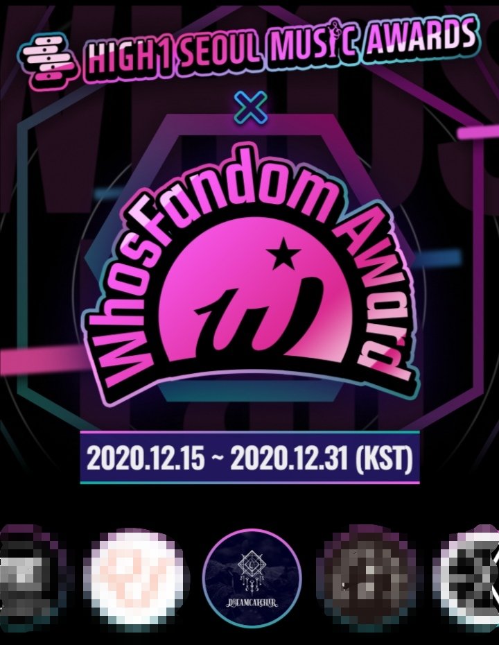7D_Support's tweet image. [GUIDE] SMA WHOSFANDOM AWARD

@hf_dreamcatcher has made it to the top 16 of the SMA Whosfandom award!

Thread below on how to vote ⬇️

#드림캐쳐 #Dreamcatcher