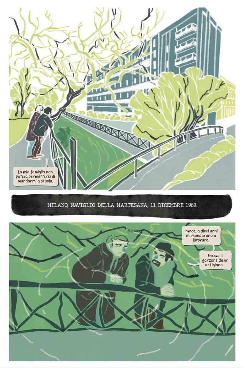 Marco_Rizzo's tweet image. Una delle scene con Giuseppe #Pinelli da #LaPrimaBomba (storia mia, disegni di @amongsilents, edito da @feltrinellied).
È stato un onore poterlo raccontare e ricordare. E ringrazio ancora Claudia Pinelli per le belle parole che ci ha riservato all’uscita del libro.