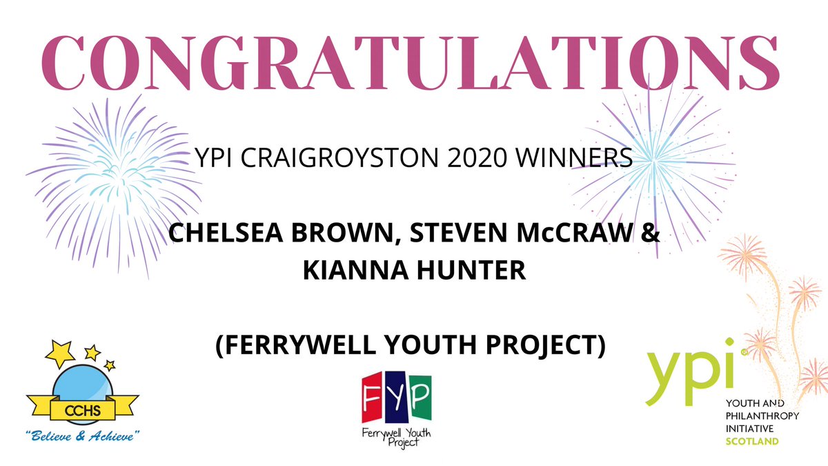 CCHSEdinburgh's tweet photo. Congratulations to our @ypi_scotland winners this year! https://t.co/854Fs5tR89