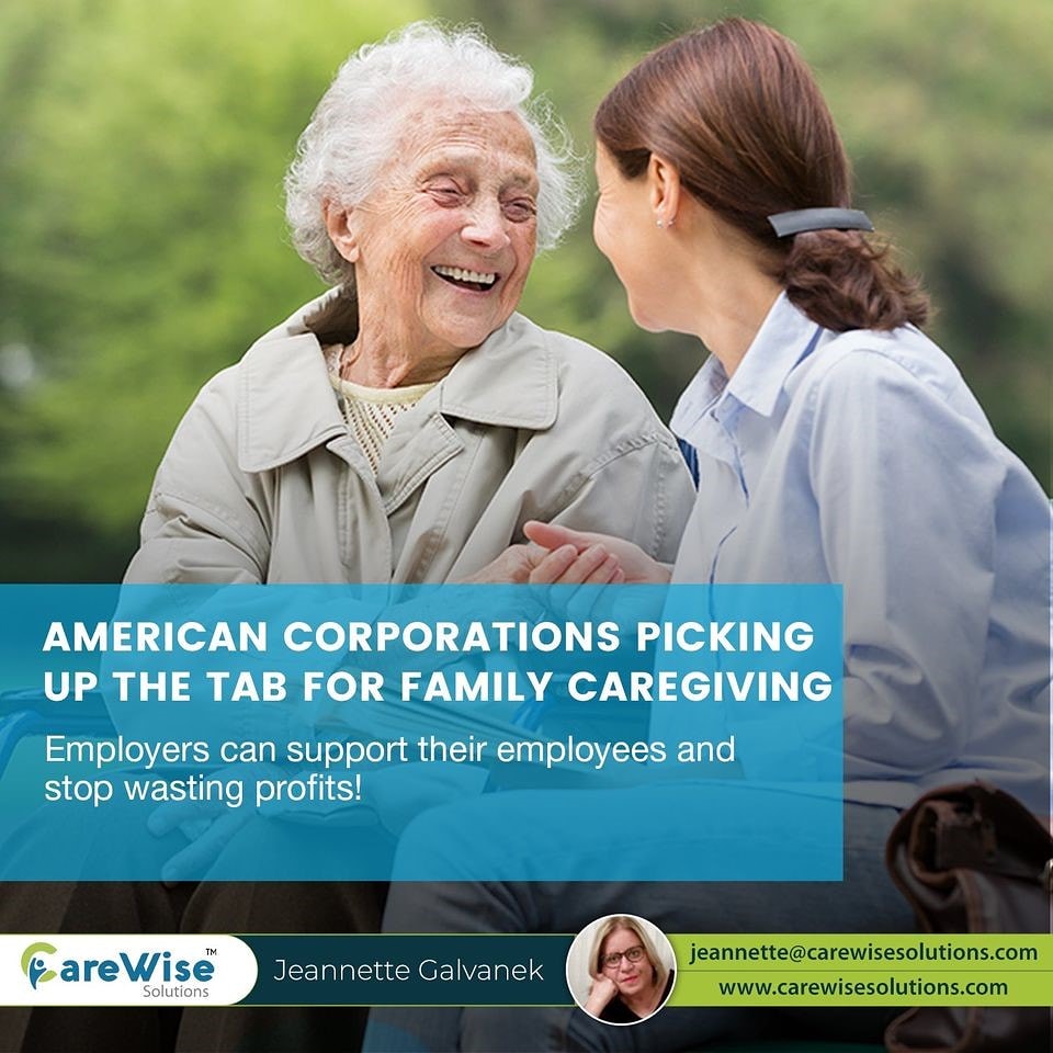 What most people think is a family problem has US companies paying over $9,000 per year, per employee. Employers can support their employees and stop wasting profits! CareWise™ Solutions has the resources

Learn more about us at:  carewisesolutions.com/modern-corpora…

 #CareWiseSolutions