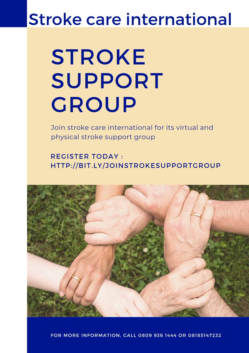 strokecare1's tweet photo. The group will include those who have experienced stroke, their families and caregivers.
The goals of the support group includes:
-Bring together stroke survivors and their caregivers for the purpose of mutual help, education and service. https://t.co/Baf7XJ4nwe