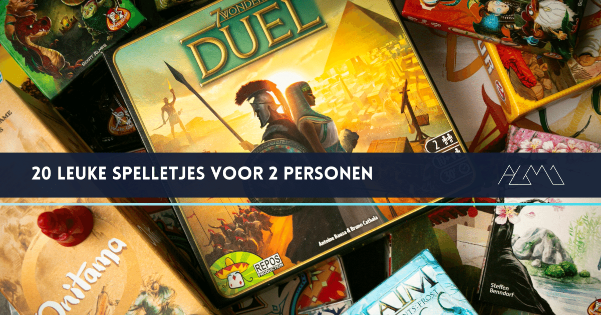 AGMJbe's tweet photo. Op zoek naar leuke #spelletjes voor 2 personen? 👫 Probeer deze 20 toppers eens: van strategische #bordspellen tot luchtige kaartspellen en meer! 🎲♟🎮👉 https://t.co/VzKfbAVT4S https://t.co/dtiiUXM0GJ