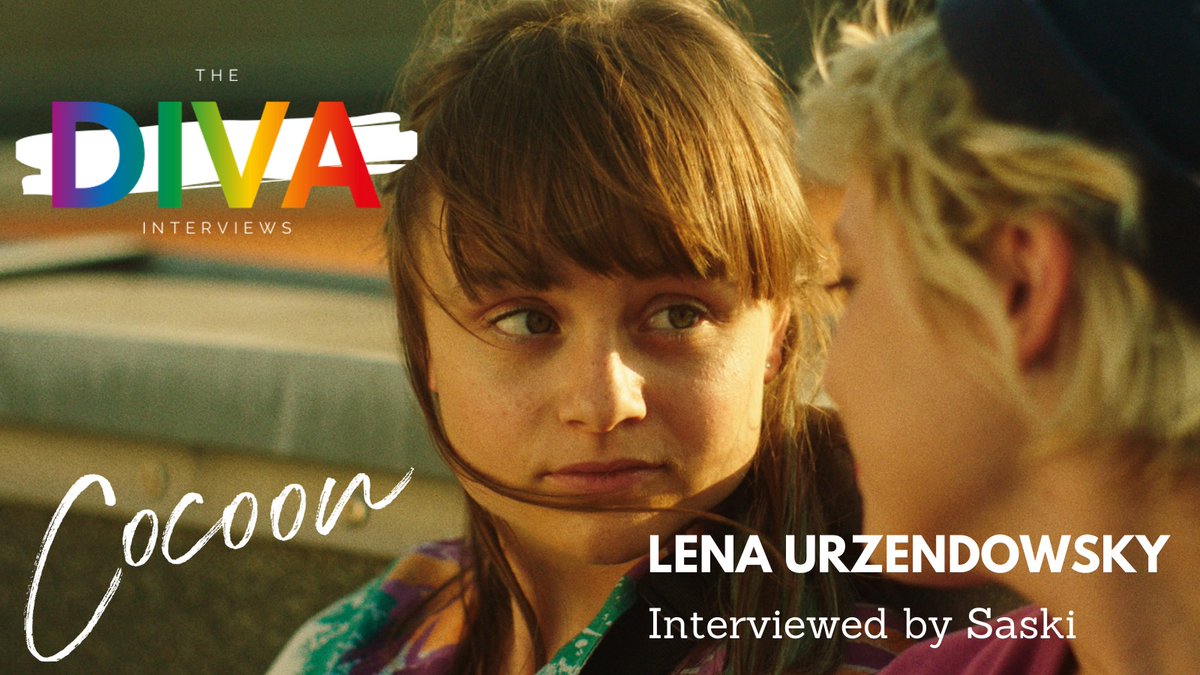 DIVAmagazine's tweet photo. It was wonderful to have @Saskisinger1 interview Lena Urzendowsky for our #DIVAInterview series, all about #CocoonFilm @peccapics 🥰 See the video now: https://t.co/Vq6QD9iUgV https://t.co/slyB1rwezp