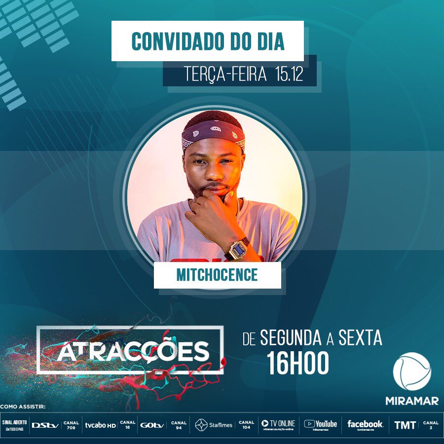 Mitchosense's tweet photo. Sup tweeple, hoje estarei no atrações com a @Stephanieefrr 🔥 Será Lit. N.09 🤲🏾 https://t.co/QOSoZZJvEm
