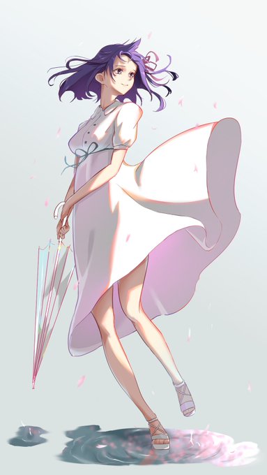 雨上がりに・・・
#間桐桜
#Fate 