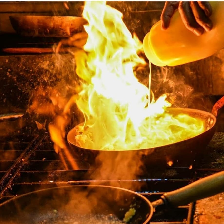 Due to the new government restrictions our kitchen will be open ALL DAY today for our last day of trading until further notice.