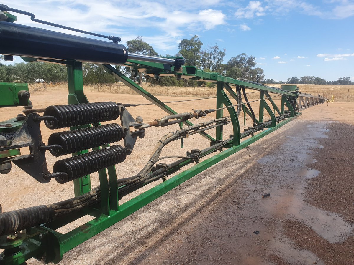 Jldickins's tweet photo. Another local grower joined the exclusive BF Club, finished off the wing replacement today, credit to @GoldacresAust, they had all parts, wing section and all on the shelf ready to roll. @RossDickins and Muzz smashed out the exchange in a day, leaving me with the plumbing 👎👎🤦‍♂️ https://t.co/SBzxALr2gG