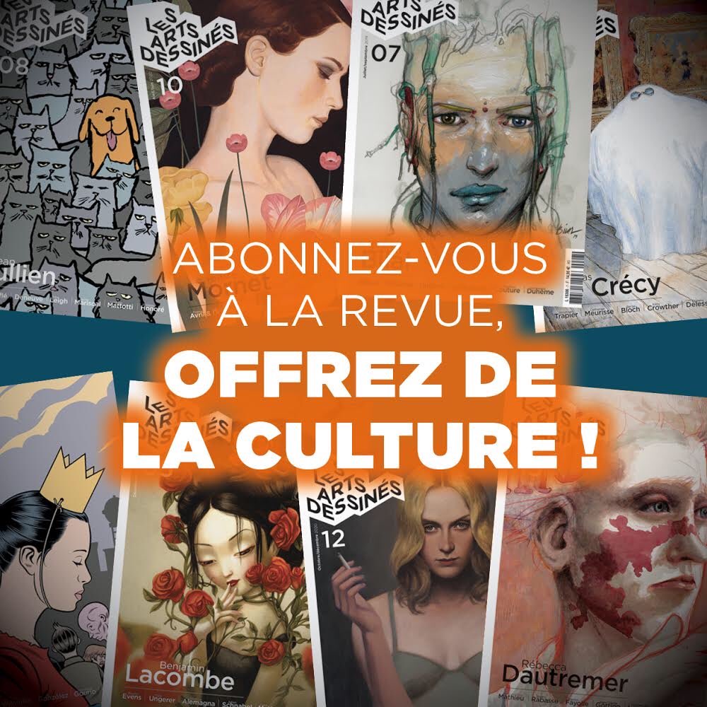 LesArtsdessines's tweet photo. A l’occasion des fêtes de fin d’année et pour la sortie du prochain numéro, la revue Les Arts dessinés lance sa première campagne d’abonnement : https://t.co/vHrCZF2qMn https://t.co/ANftGYXzF8