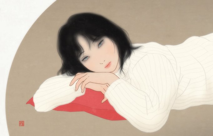 美人画のtwitterイラスト検索結果
