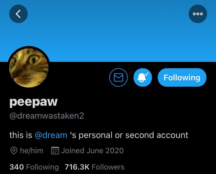 5. i personally feel like peepaw fits dream and would look good on his account. refer to exhibit A.
