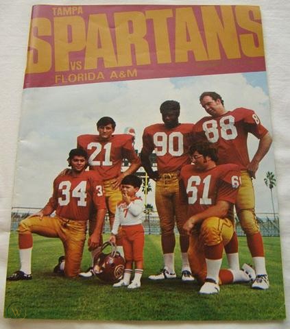 Tampa Spartans football1933-1974