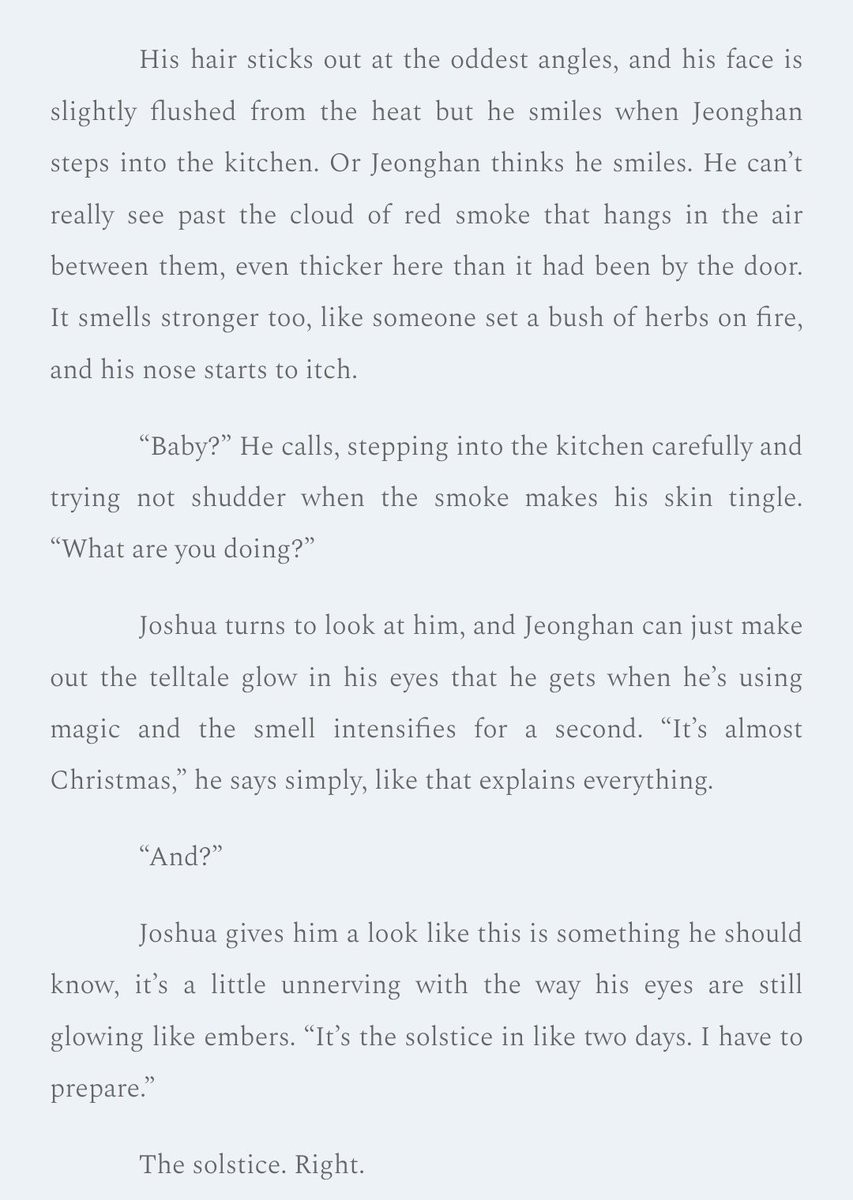 moonfleur_'s tweet photo. ❄ Day Two of #SVTXMAS - Cinnamon ❄

-- A jeonghan/joshua drabble ♡ https://t.co/rzSJp0bVlZ