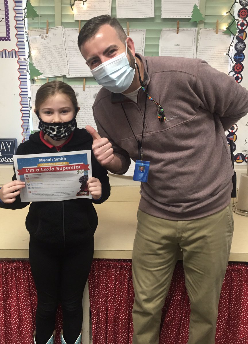 thirdgrade_SEE's tweet photo. Way to go Mycah, Graysen, and Jacob!  So proud you moved up a level in Lexia! #LCSDExcellence https://t.co/wWHaRtx38j