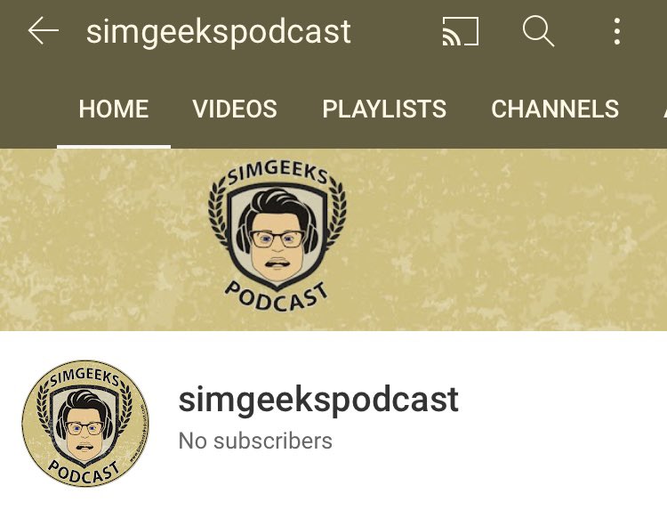 simgeekspodcast's tweet photo. We will be moving the YouTube episodes of the Podcast to its own YouTube channel. The URL is a long until we have som time and get over 100 subscribers, so if you feel up to following us, that would be awesome if you! #hcsim #simgeek #simgeekspodcast #simtech #SOS #CHSOS #CHSE https://t.co/uQokzgJVUh