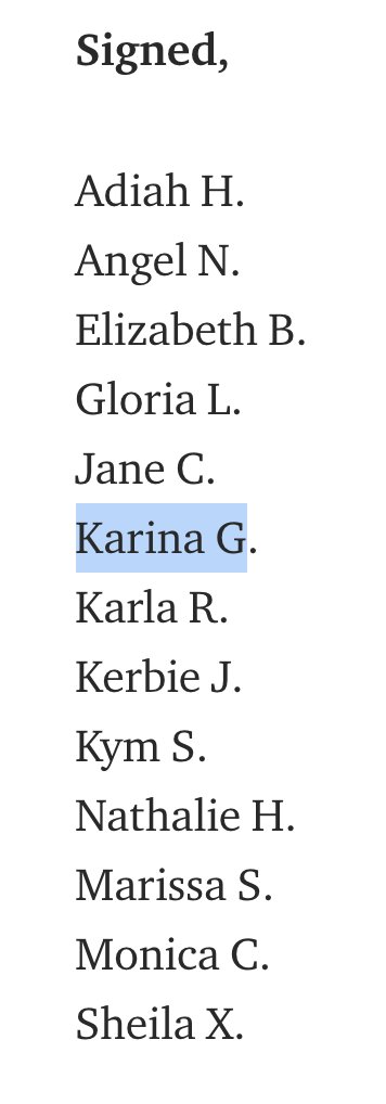 One of the PSL central committee women who signed the letter doxxing Steven Powers' accuser is harassing the survivor for opening a Tinder account. Karina Garcia and co. have been stalking a survivor to collect her info for a harassment campaign. https://archive.is/SVbHq 