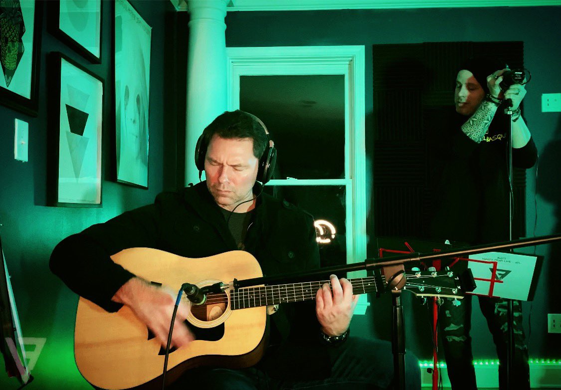 VanityFearBand's tweet photo. BTS of ‘Unplug 2020: Vanity Fear Live from the Treehouse’ an acoustic performance of our 2020 releases Faith EP & Optophobia filmed and recorded from VF HQ!
#acoustic #Optophobia #FaithEP #comingsoon #Unplug2020 https://t.co/Syn1AukUJV