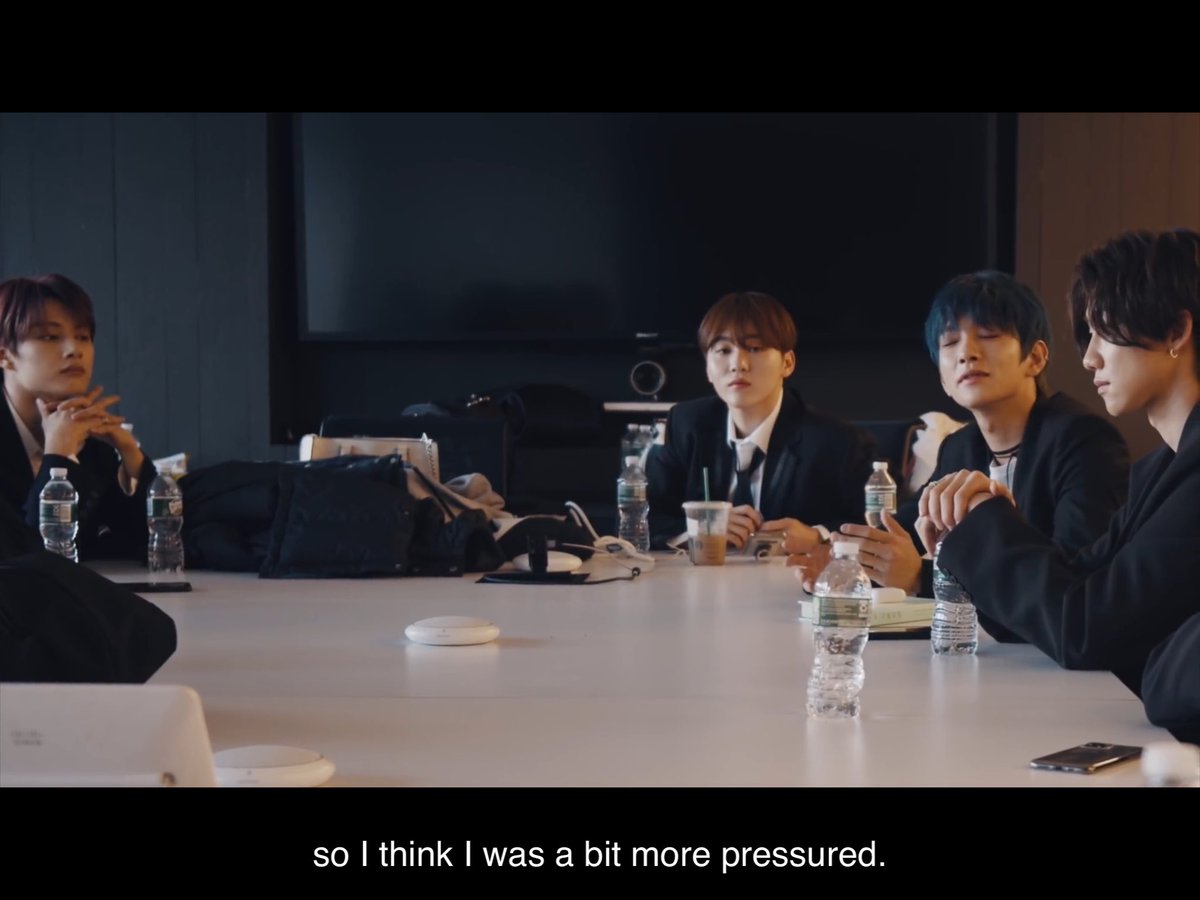 it takes a lot of hard work for him and vernon to get the interviews they go through smoothly in which he needs to practice by reading the scripts and questions they get in interviews and even discusses along with vernon [cont...]