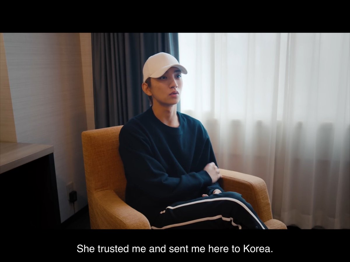 talking about his trainee days, joshua is a filial son, putting his mother as his first priority, always; he said that if he gave up (back in his trainee days) it’d be a waste as his mom trusted her only son to pursue his dream and sent him to korea alone at a very young age