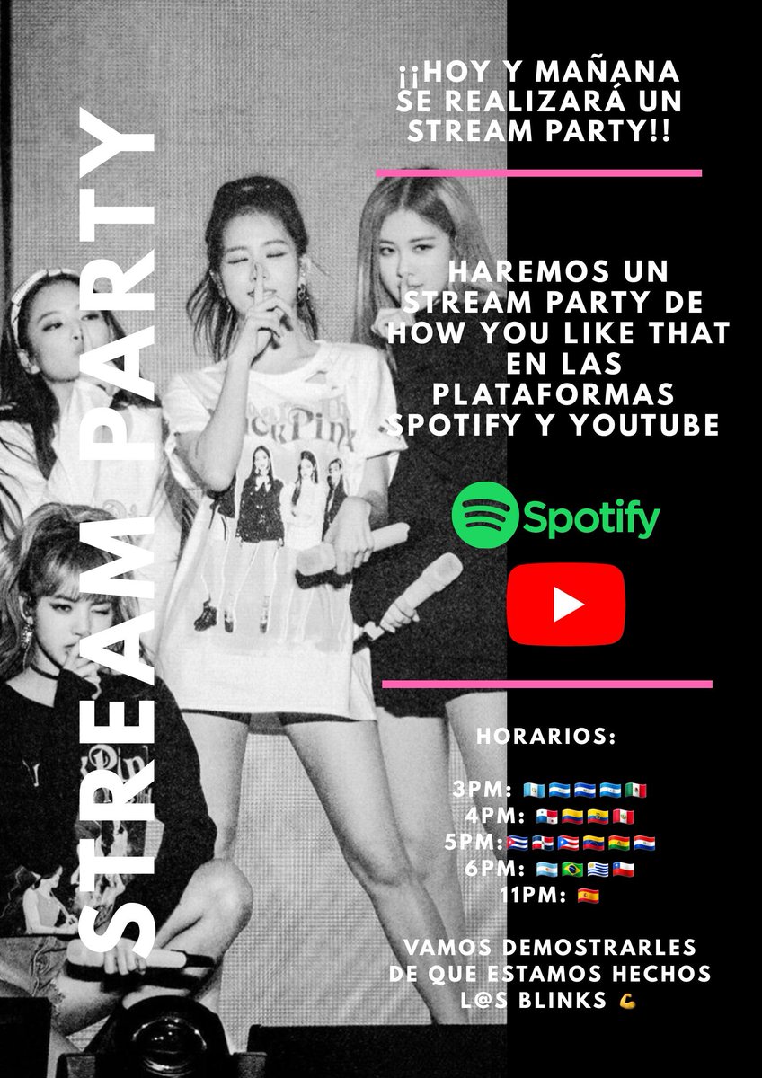 RS1prettysavage's tweet photo. VAMOS QUE SI PODEMOS !!!! HOY NO SE DUERME BLINKS COM TODO MENOS MIEDO AL STREAM 

#HYLTto700MTODAY #HYLTRECOMEBACK @BLACKPINK https://t.co/RZKXvW27w9