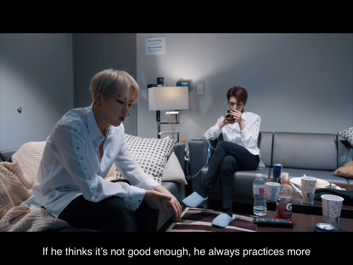 joshua is a type of person to break his own limit, in which he would try his very best to beat the target he has set to become a better artist. in htr interview, joshua said that he will always work hard to improve and become a better artist