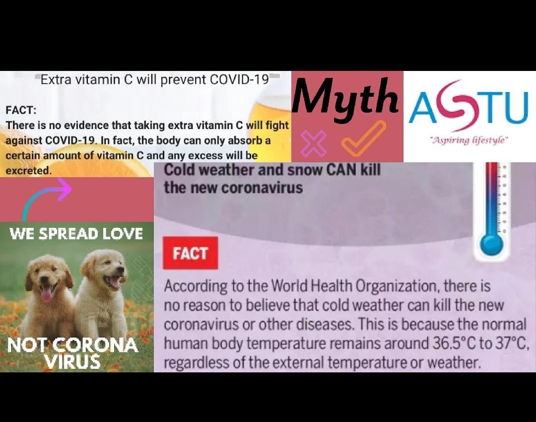 AstuFree's tweet photo. Dont believe Myths ~~~
~~~Believe Facts 🙏
Stay aware stay informed ~~~

#fightcovid#awareness#health#facts#myths#covid-19#WHO#socialdistancing#decemberpost#research#living#coronavirus#vaccine#business#socialawareness#safety#pandemic#health#demand https://t.co/FC85RNQbwH