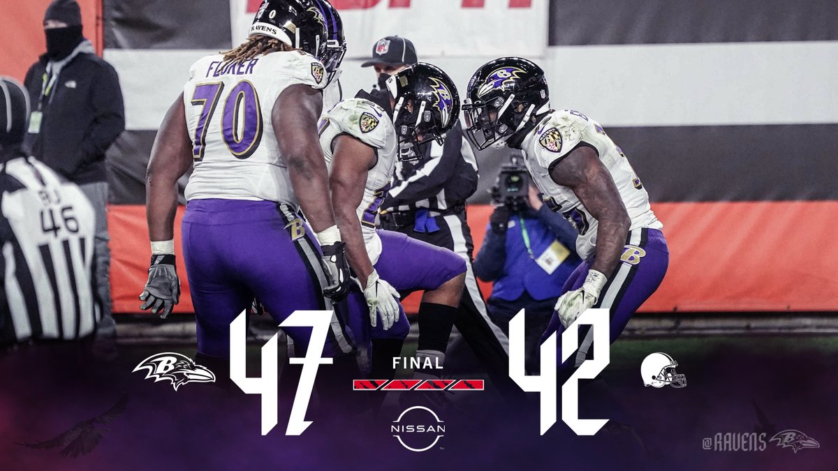 Ravens's tweet image. THE GAME OF THE YEAR.

INCREDIBLE VICTORY‼️‼️‼️