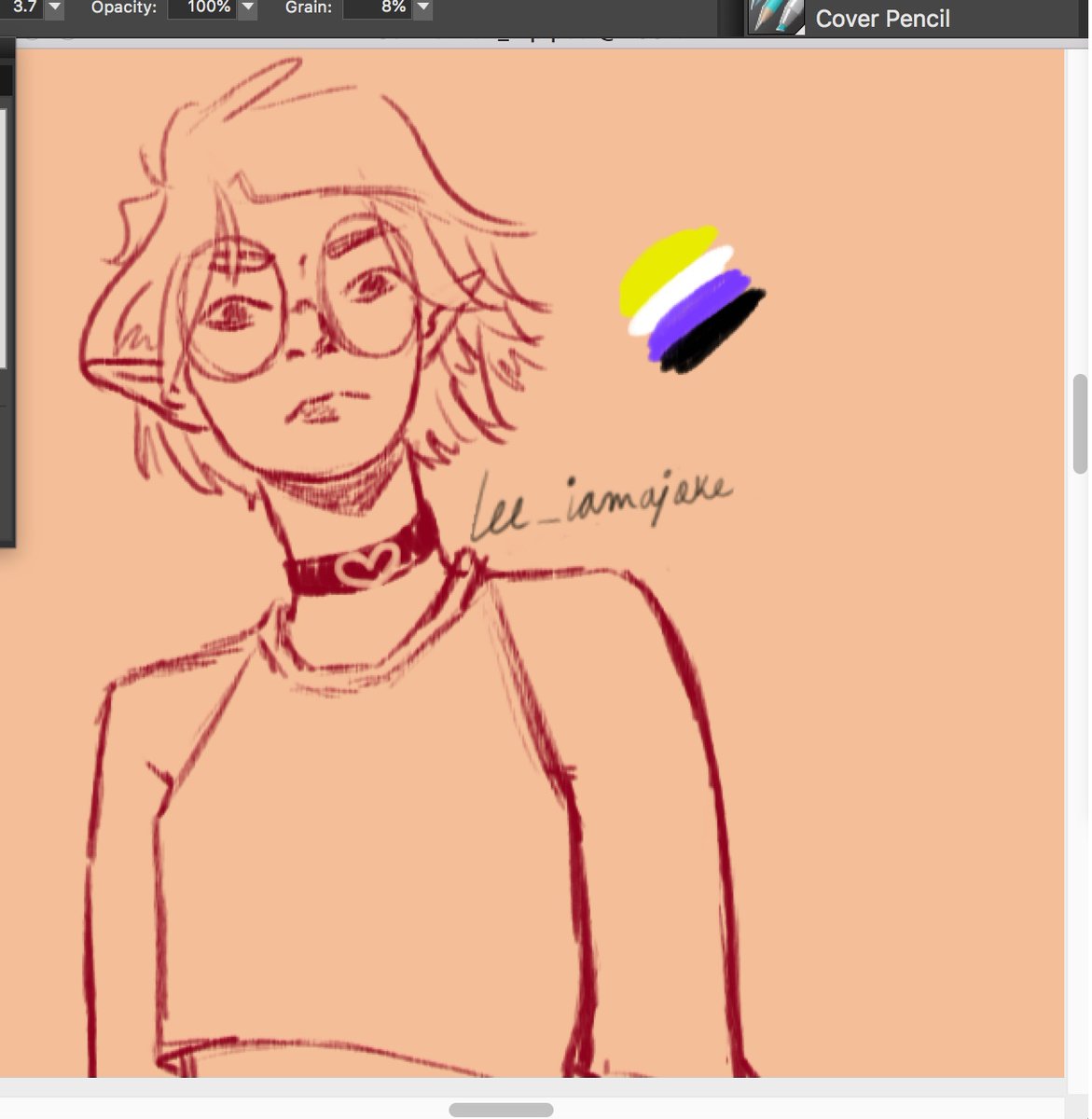 leeisanartist's tweet photo. DID YOU KNOW.... that going to therapy means that sometimes you'll have to do homework? At least this is not like school where I feel to dumb to even do hw.
.
.
.
#selfportrait #workinprogress #digitalart #therapyhomework https://t.co/UI5L50HBnD