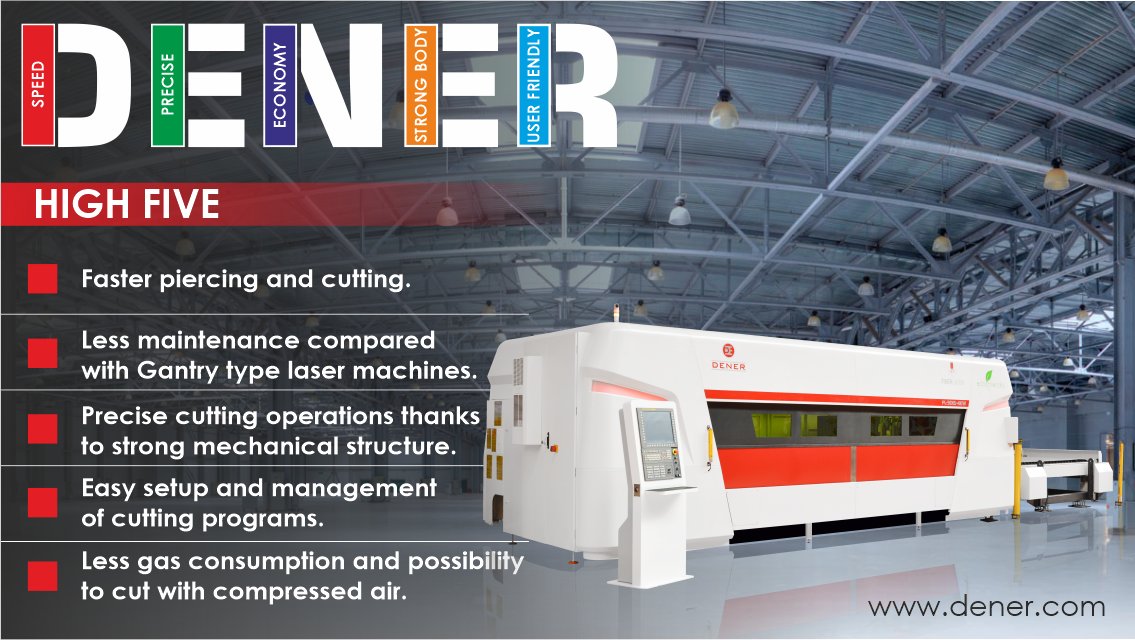 denermachinery's tweet photo. High connection speed (32 µs) between the resonator and cutting head allows faster and precise cutting process.
#dener #machines #machinery #metalworking #metalforming #metalcutting #sheetmetal #piegatrice #pressbrake #kayseri #abkant #kantbank #servobrake #presseplieuse https://t.co/K2jsfEMReJ