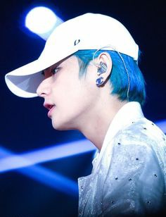 Taehyung in blue hairs — a dominating thread